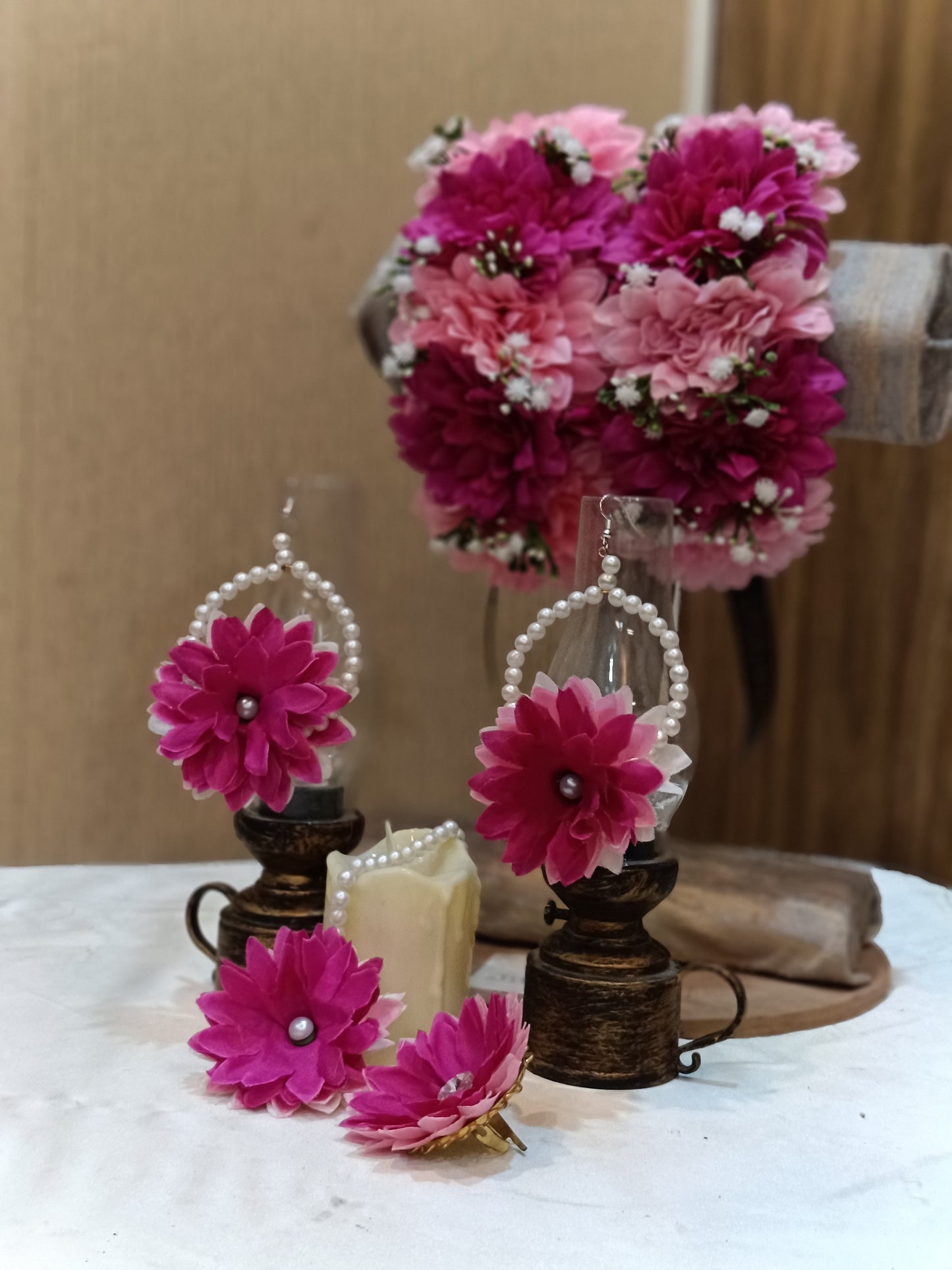 Floral jewelry
