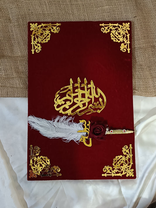 Nikah certificate Booklet