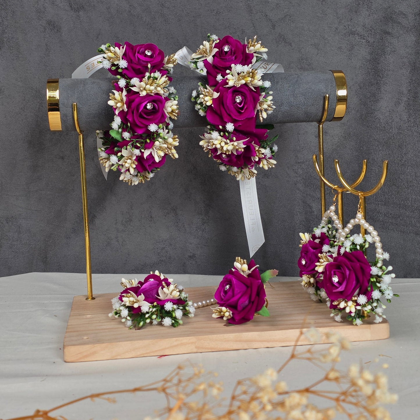 Dark sun Floral jewelry