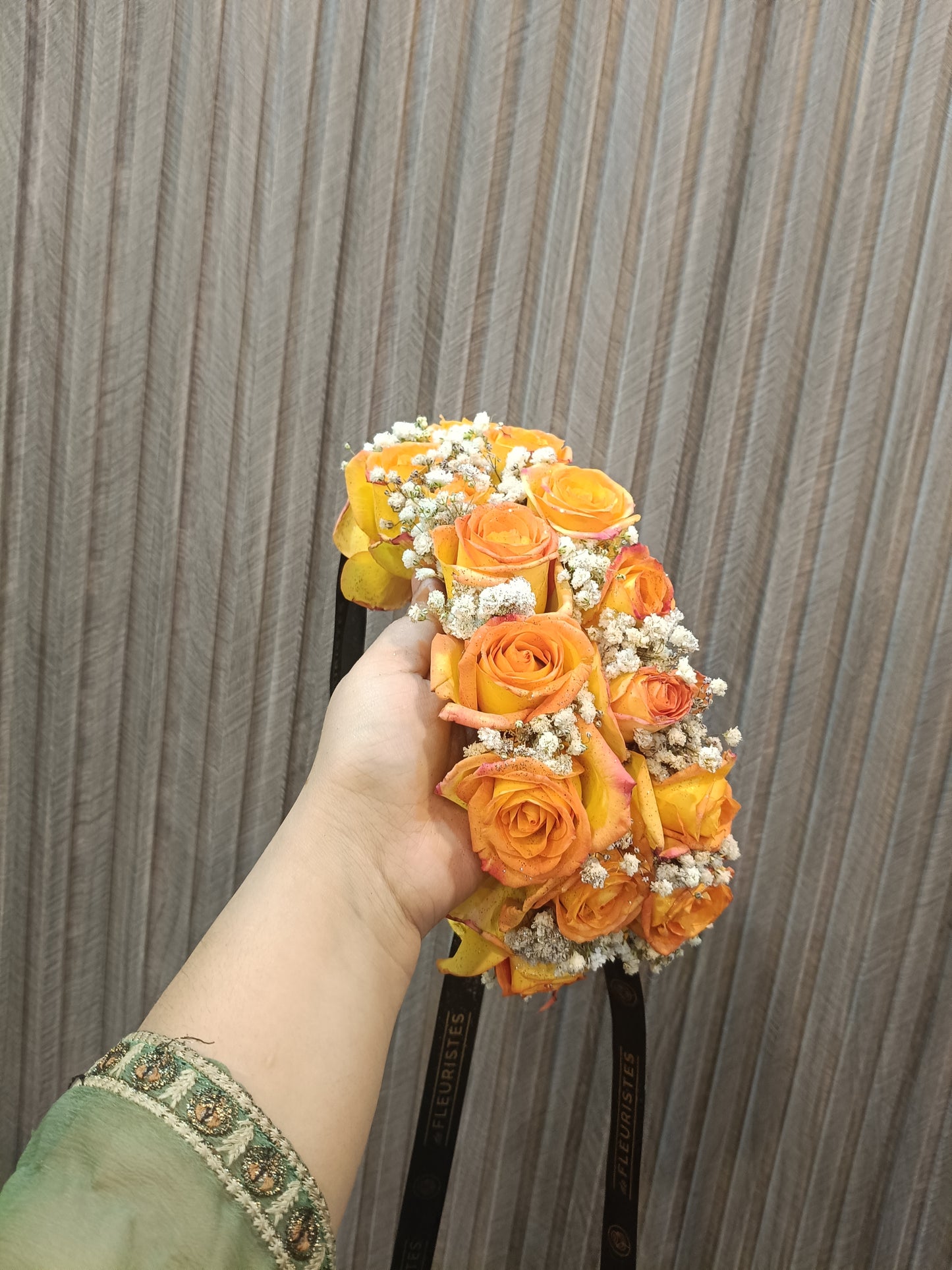 Rose floral jewelry