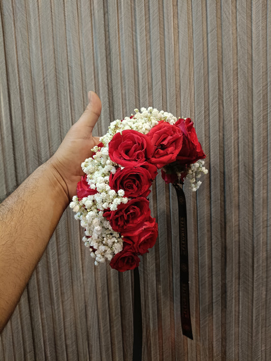 Fresh floral Hair Bun