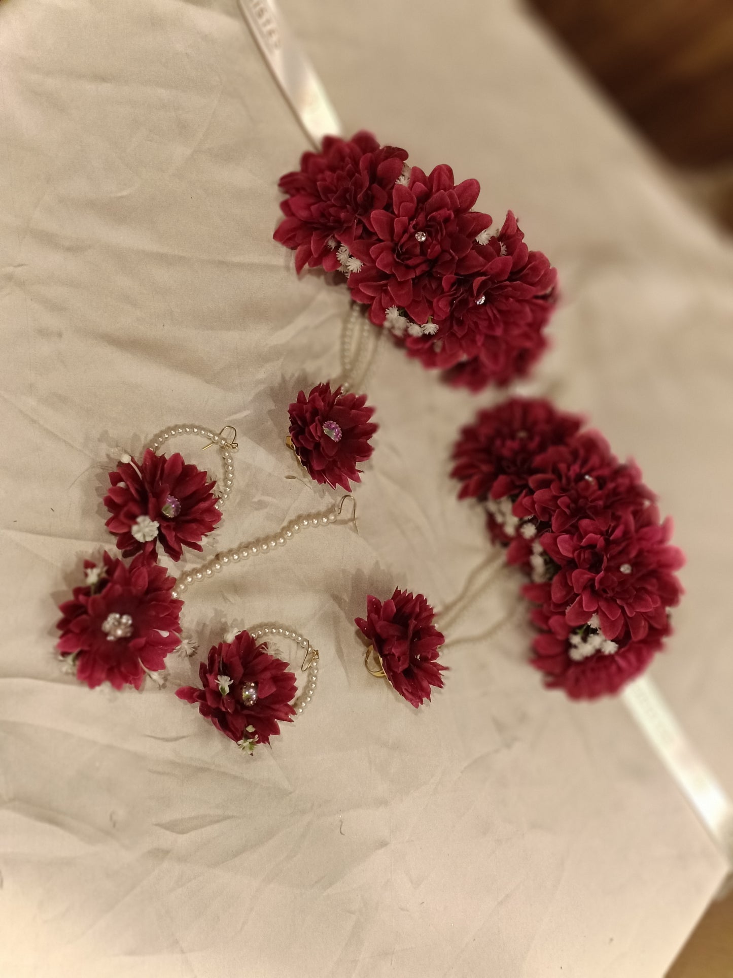 Bridal Bloom floral jewelry