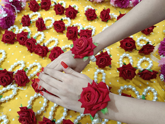 Bride'smaid Floral Bracelet