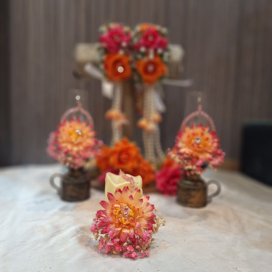 Amber Glow mehndi set