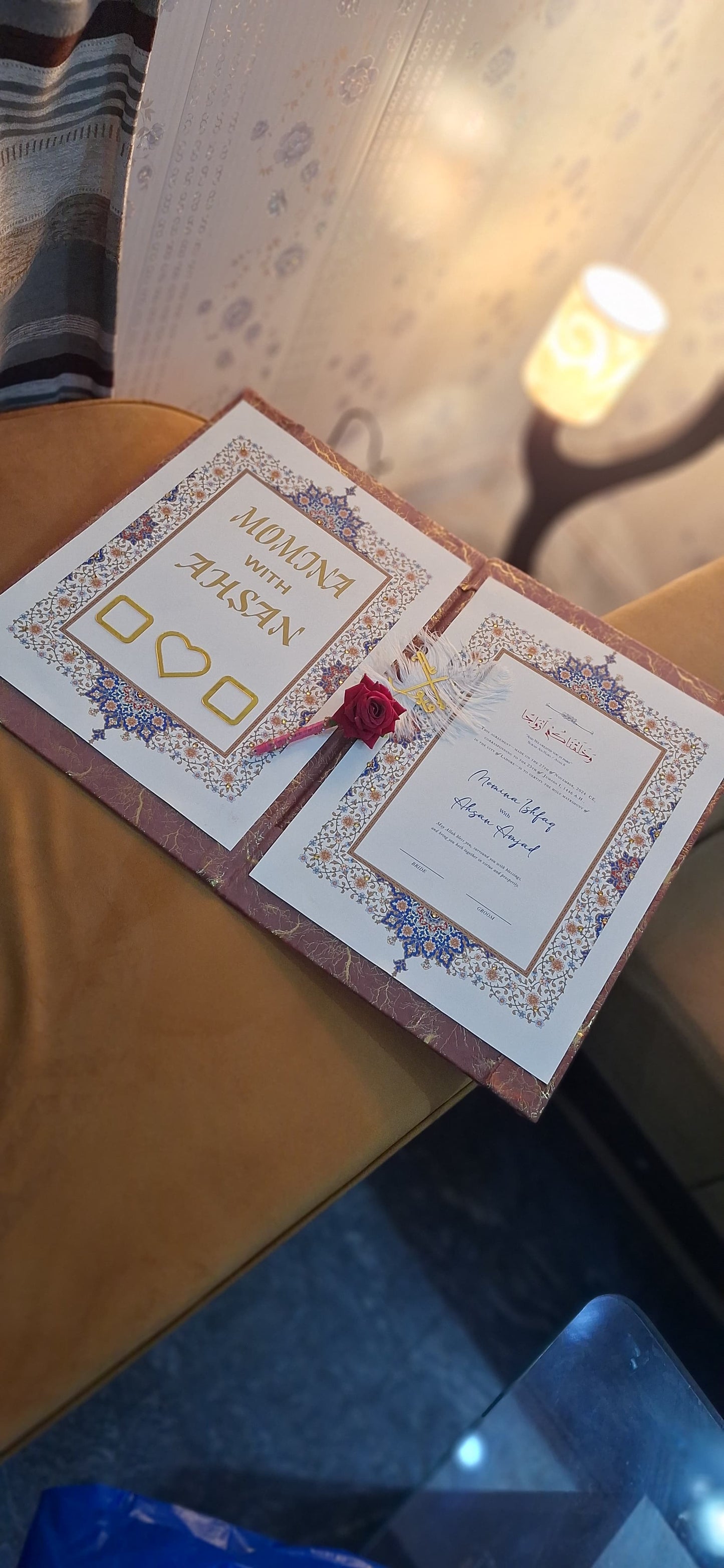 Nikah certificate Booklet