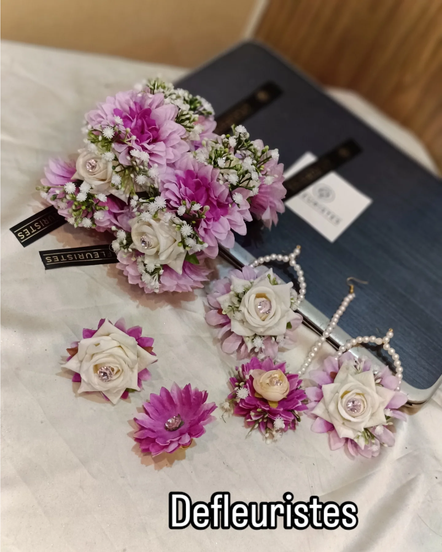 Elegant Floral Jewelry