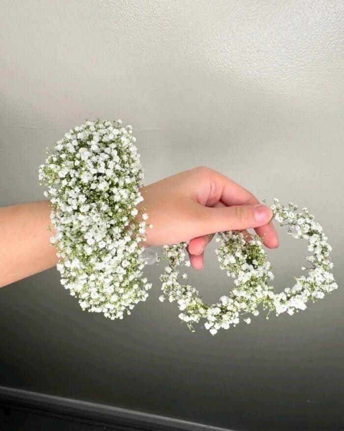 Charm Baby’s Breath Floral Jewelry