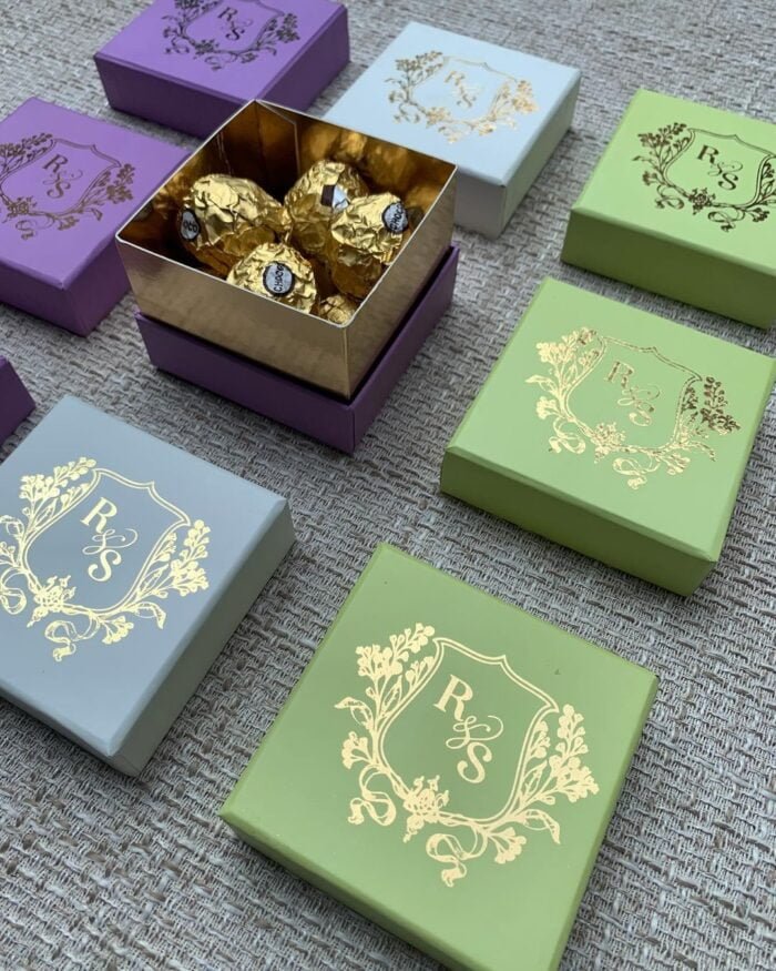 Square Card Nikkah boxes