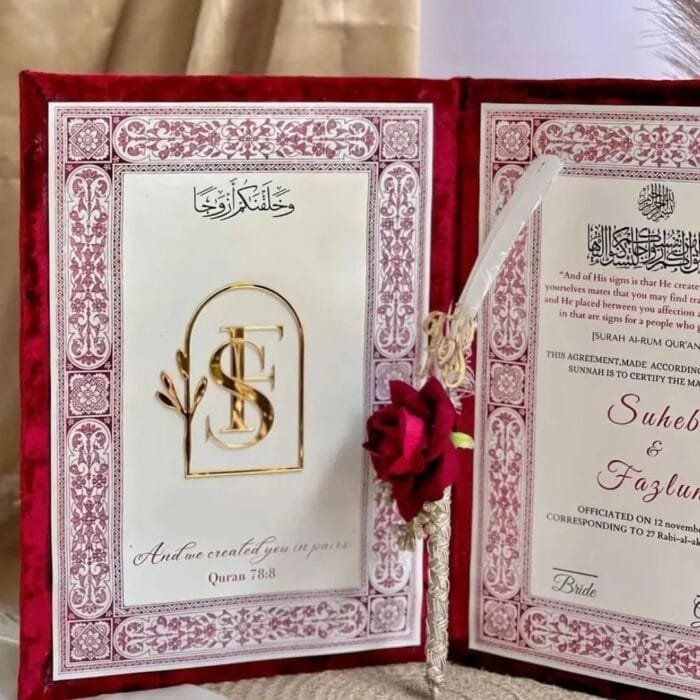 Nikah Pen and Booklets