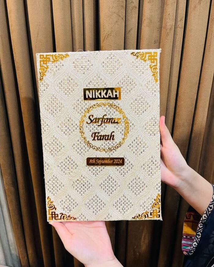 Premium Nikkah Booklet